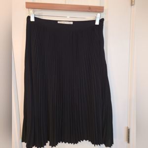 Trina Turk Black Pleated mini skirt